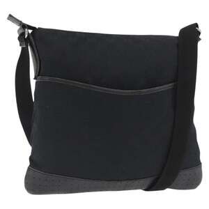 Gucci GG Canvas Shoulder Bag Black